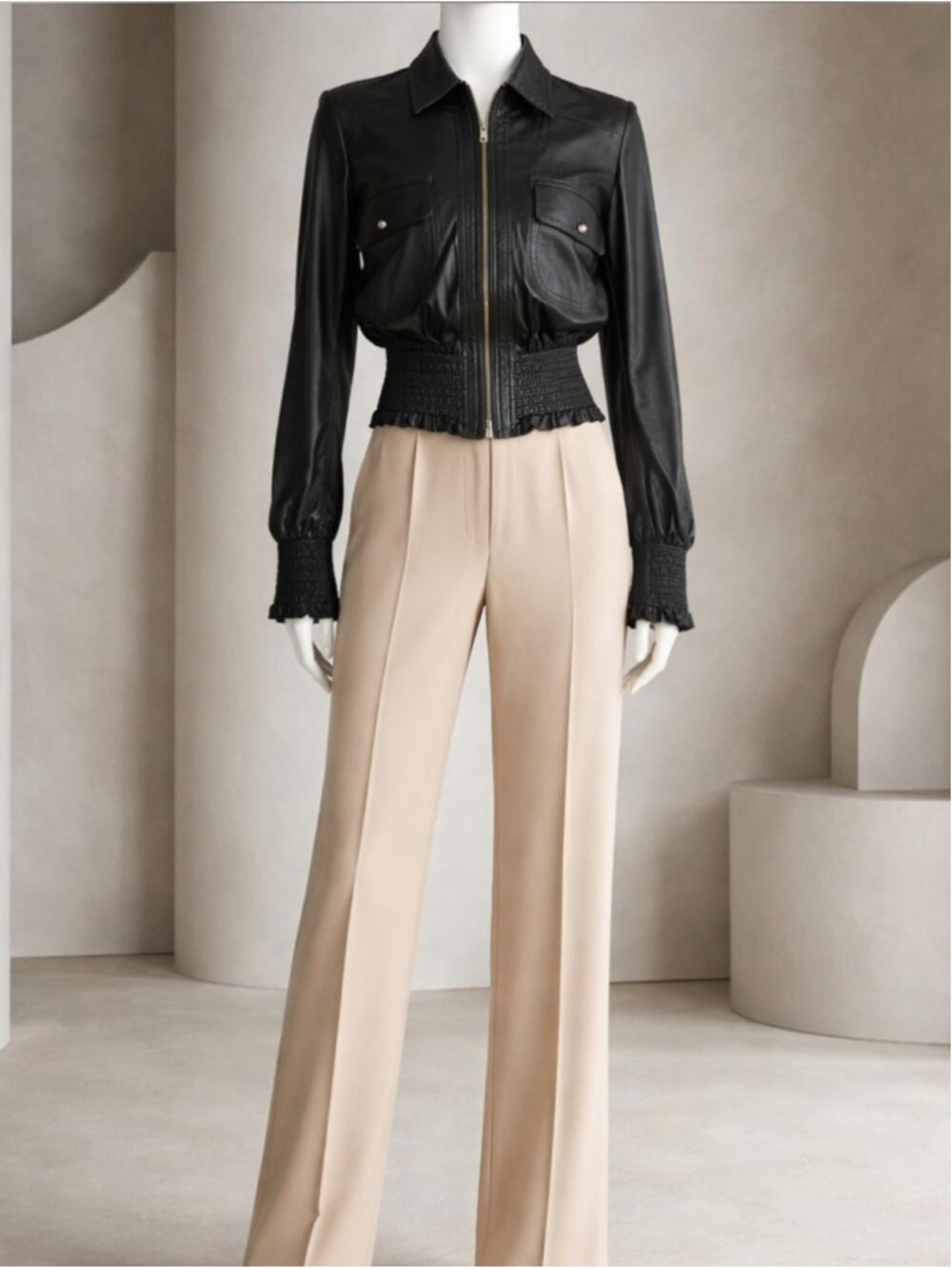 Patrizia Pepe Leather Jacket